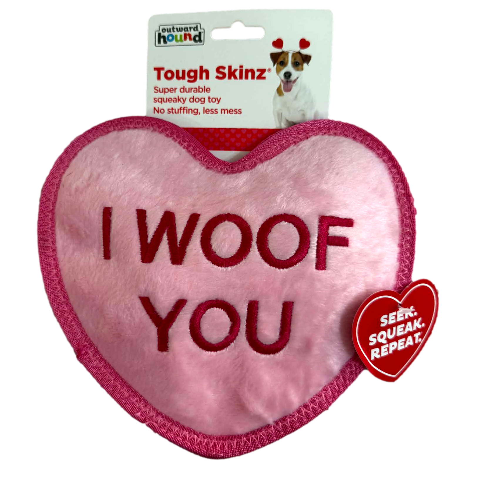 Outward Hound: Tough Skinz Heart - I Woof You