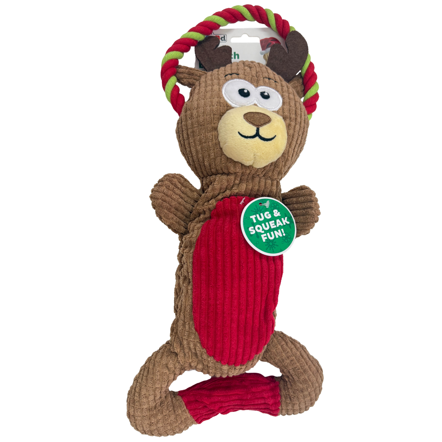 Outward Hound: Scrunch Bunch Dog Toy - Reindeer