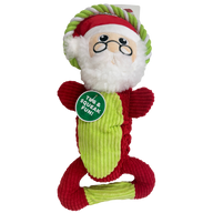 Outward Hound: Scrunch Bunch Dog Toy - Santa
