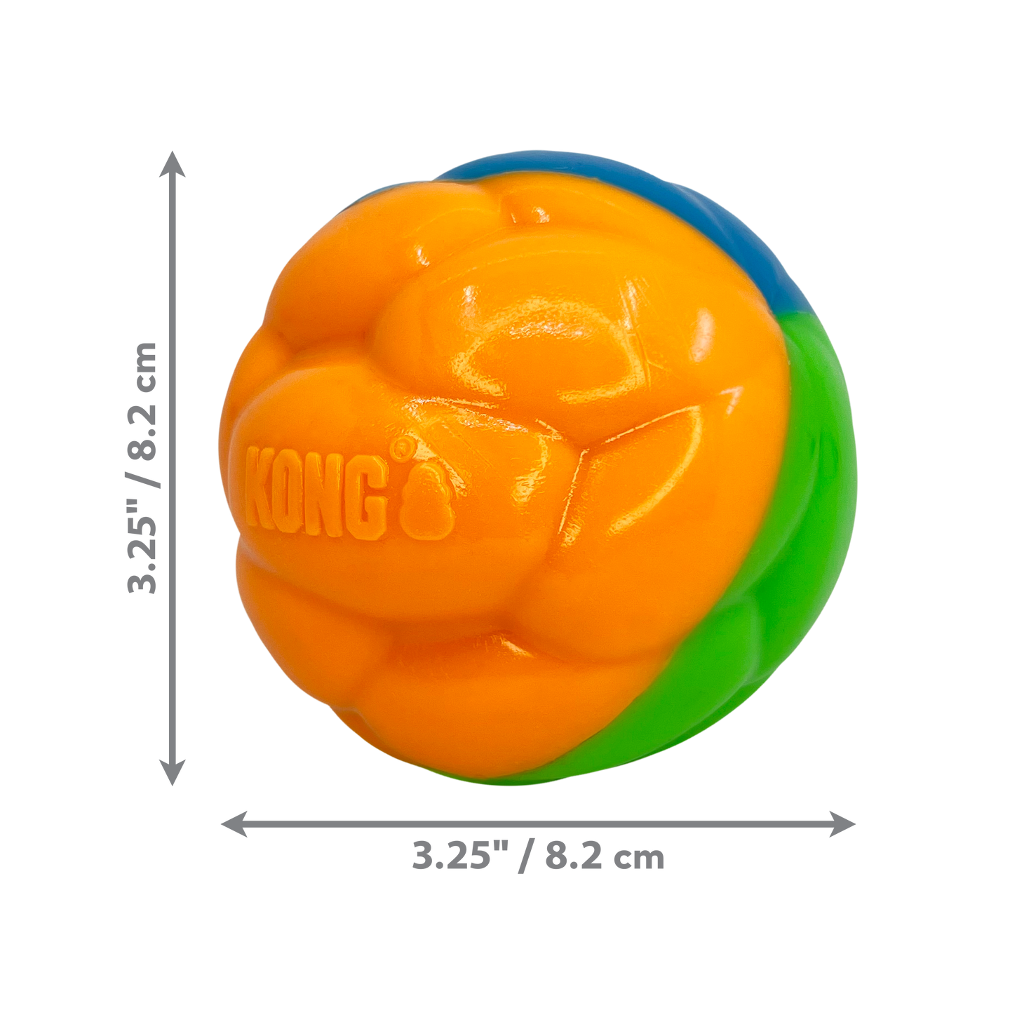 KONG: Twistz High-Viz Ball - Large
