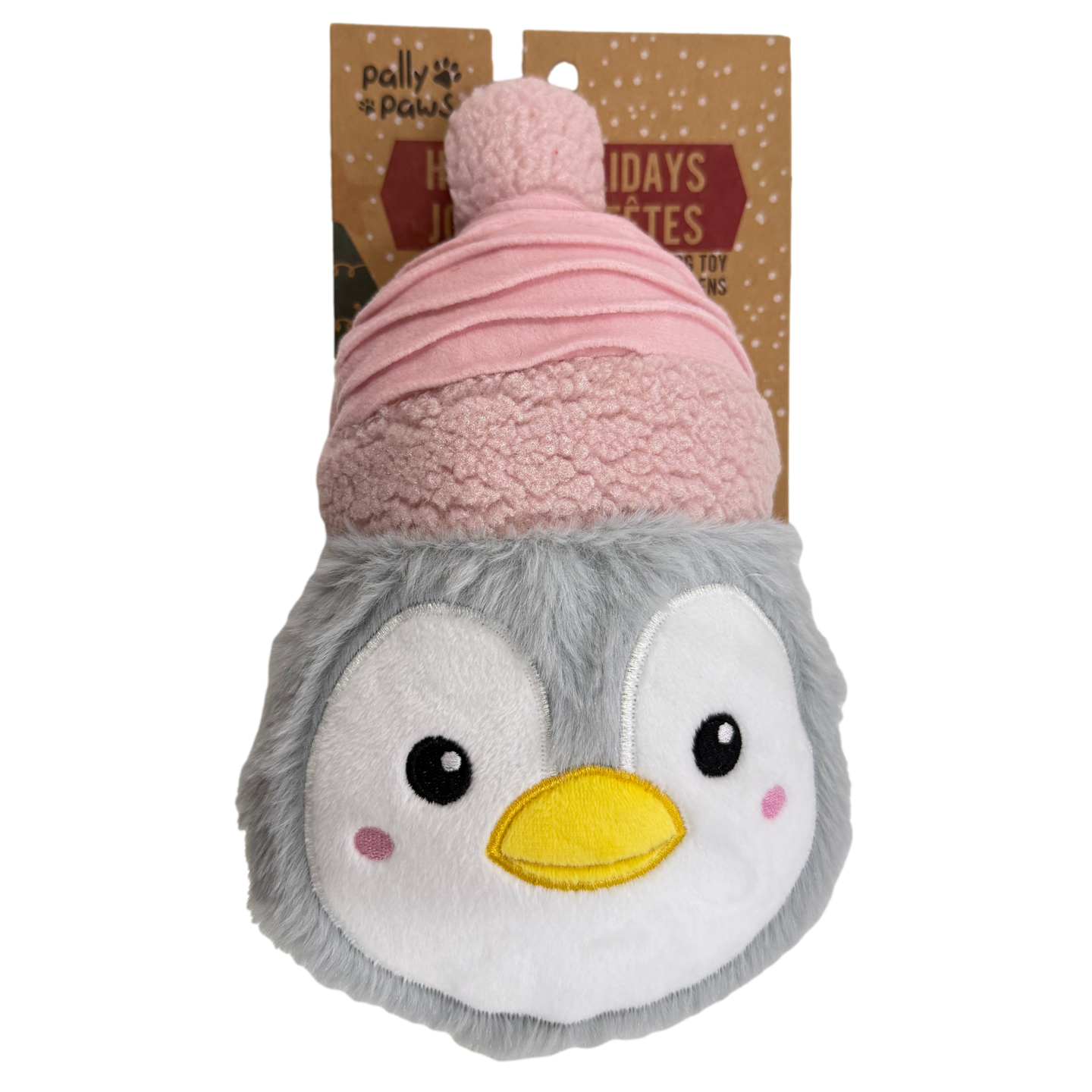 Pally Paws: Happy Holidays Penguin Head