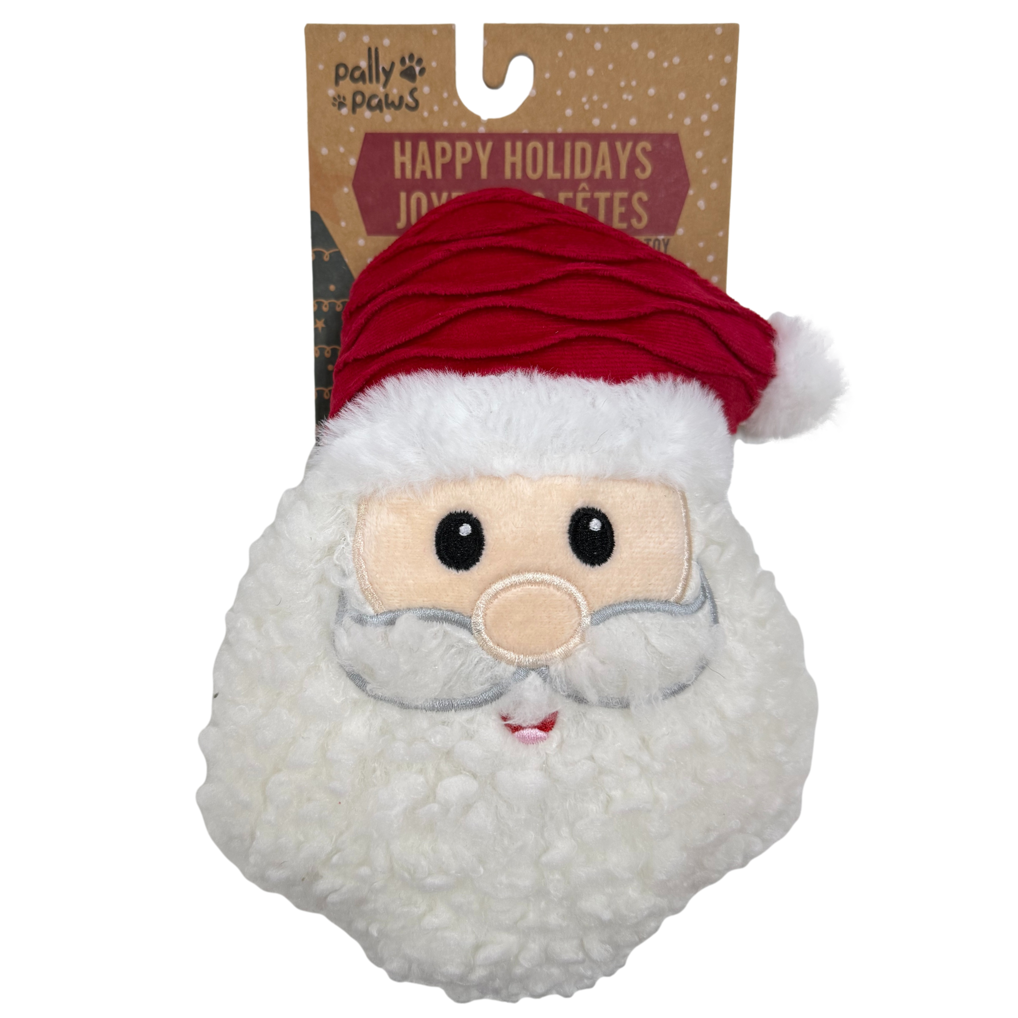 Pally Paws: Happy Holidays Santa Head
