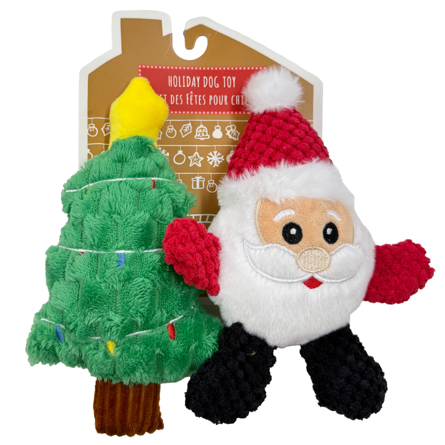 Pally Paws: Holiday Christmas Tree & Santa Twin Pack