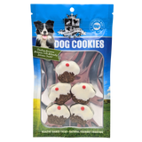 DOG TREATS | Huds and Toke Little Paw Xmas Puddings | Small | 5 Pces (Yoghurt Frosted) (NEW!)