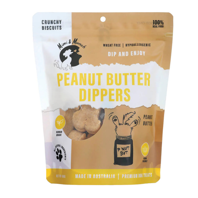 DOG TREATS | Mimi & Munch: Peanut Butter Dippers (NEW)