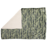 Plush Dog Pet Blanket Camouflaged Camo Army Green