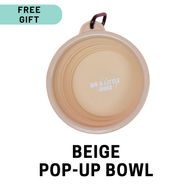 BLACK FRIDAY | Gift with Purchase | Beige Pop Up Bowl | (FREE with orders over $85) (EXCLUDES WHOLESALE)