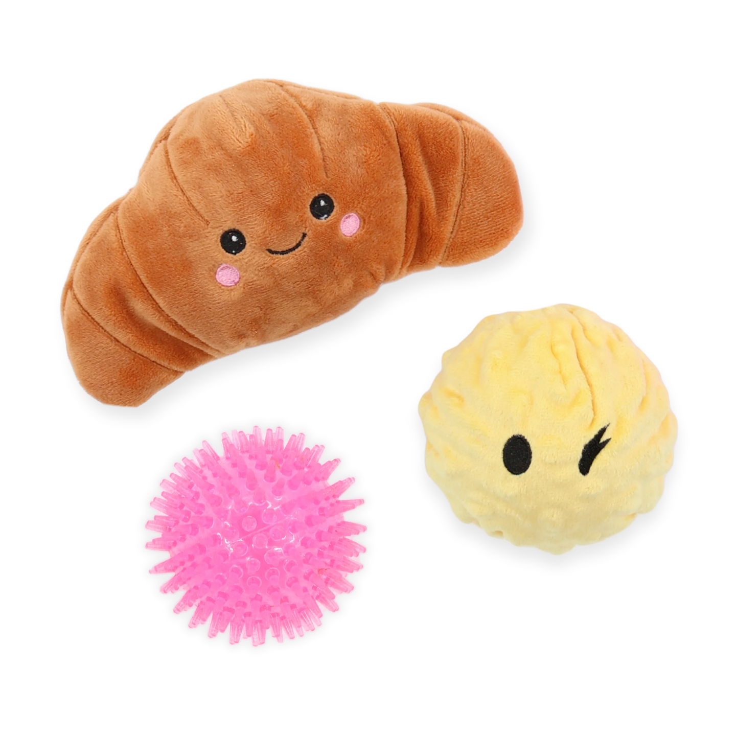 Patchworkpet: Prickles Croissant with Butter 5"