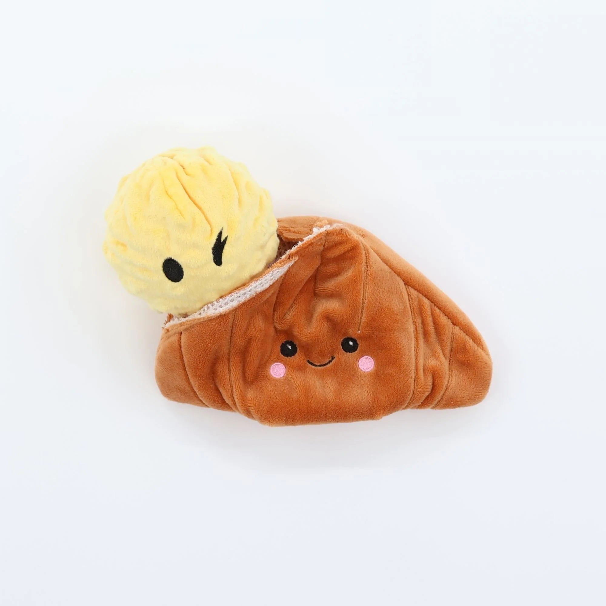 Patchworkpet: Prickles Croissant with Butter 5"