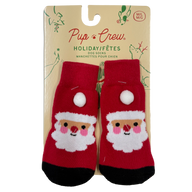 Pup Crew: Holiday Dog Socks M/L - Santa