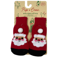 Pup Crew: Holiday Dog Socks XS/S - Santa