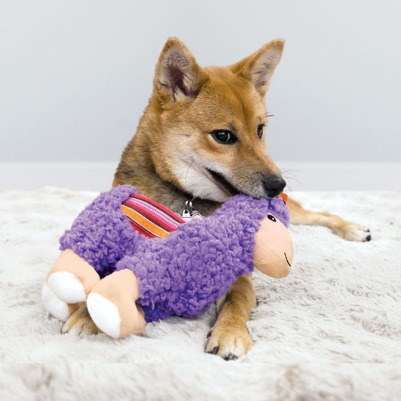 KONG: Sherps Llama Plush Dog Toy