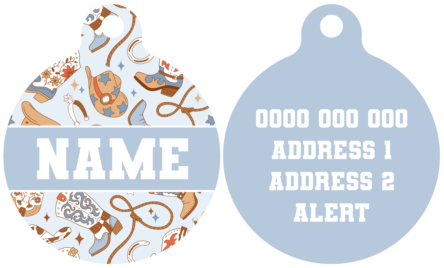 Pet ID Tag | Rodeo King