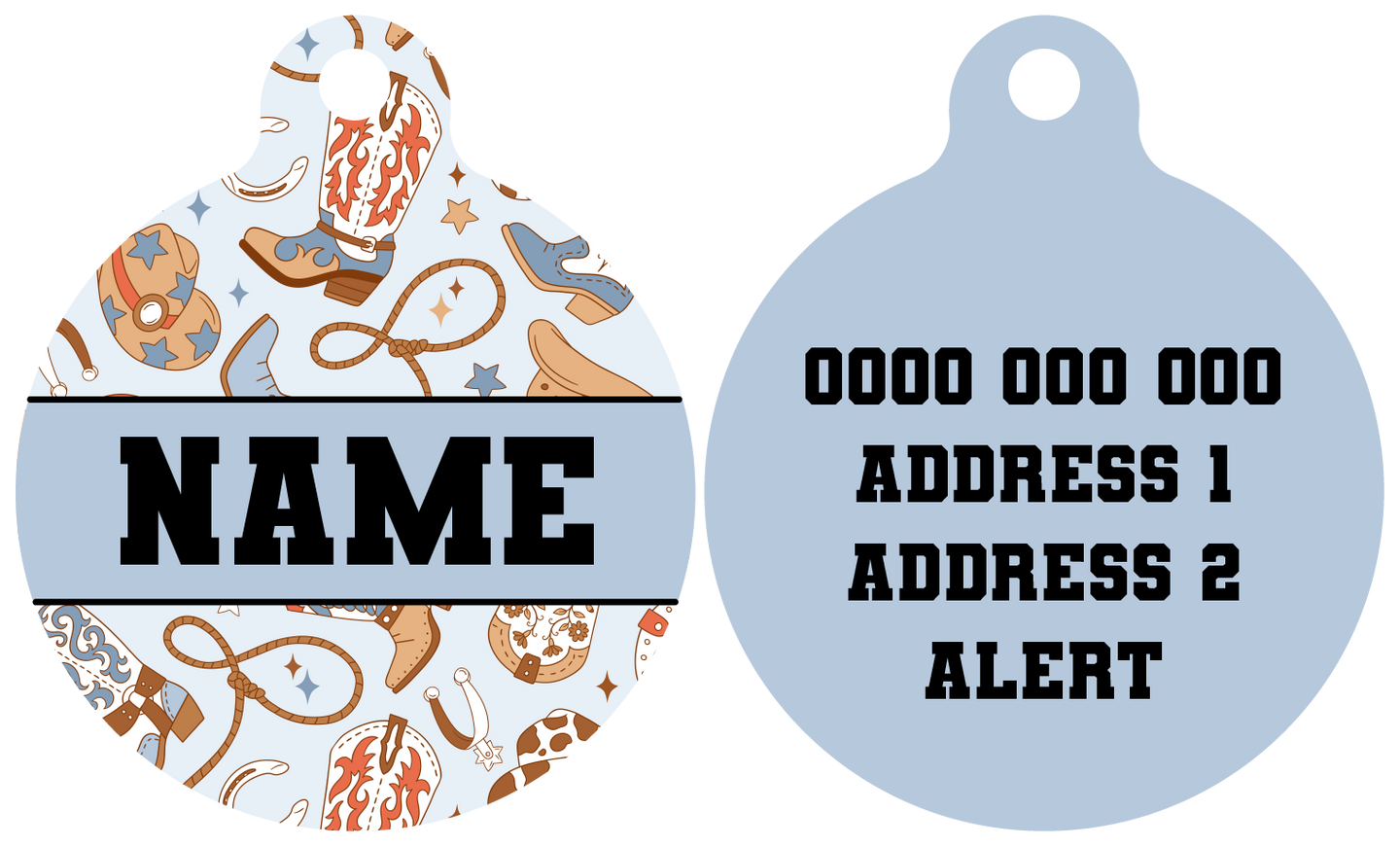 Pet ID Tag | Rodeo King