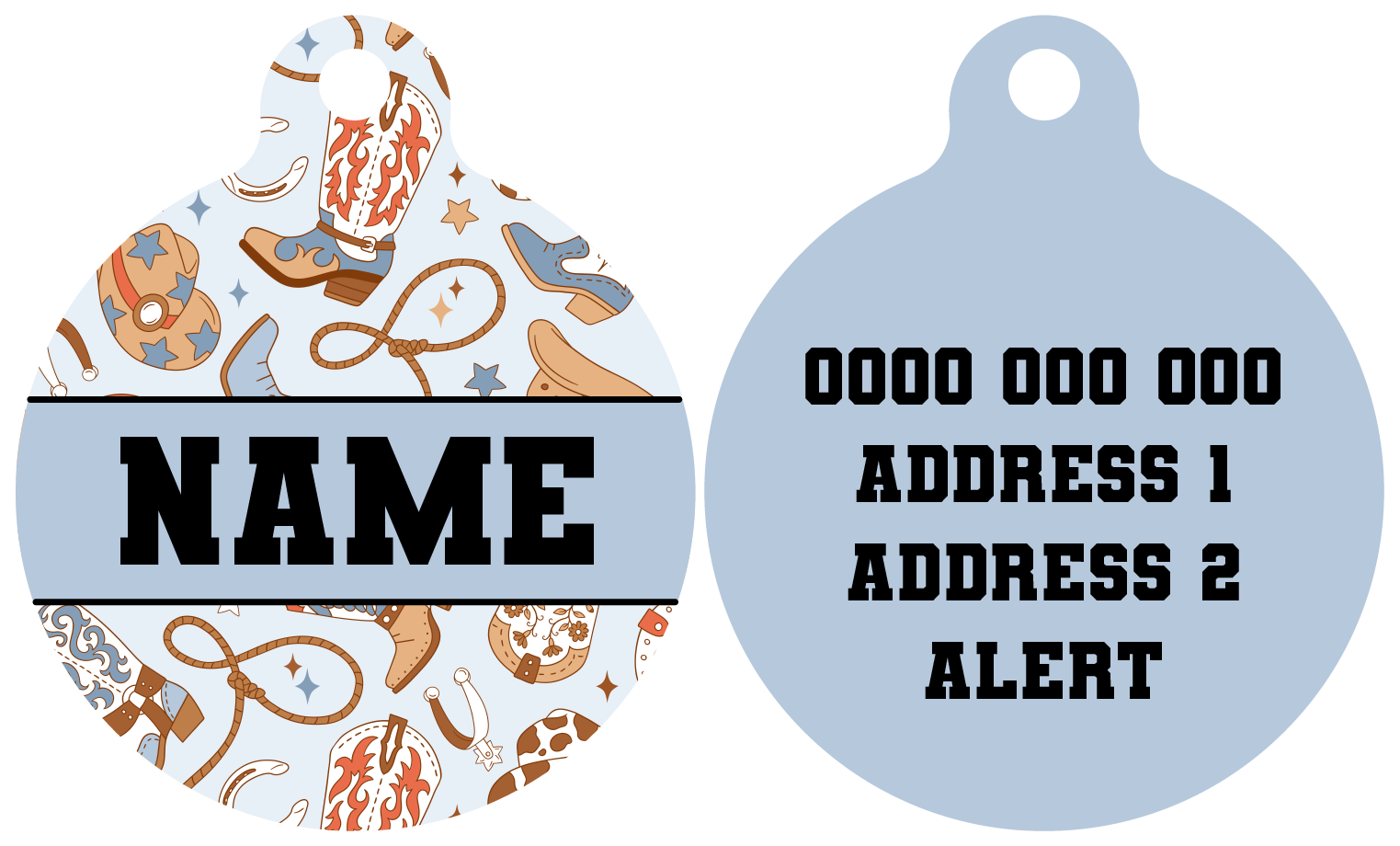 Pet ID Tag | Rodeo King