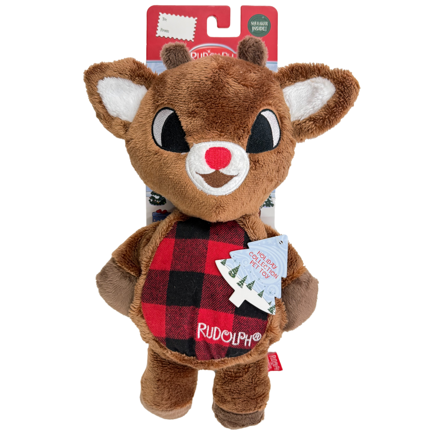 Rudolph: Holiday Howliday Rudolph The Red Nose Reindeer - Plaid