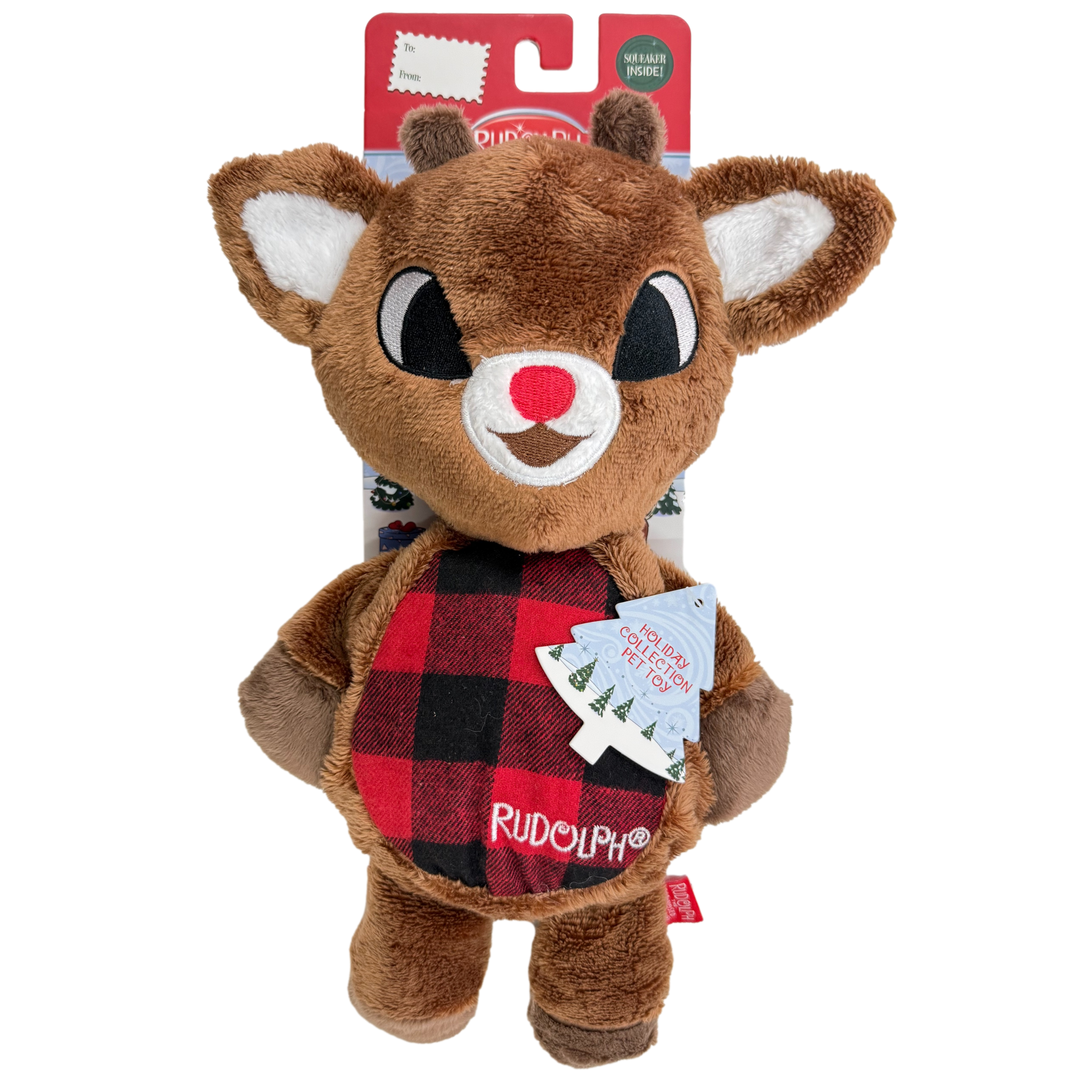 Rudolph: Holiday Howliday Rudolph The Red Nose Reindeer - Plaid