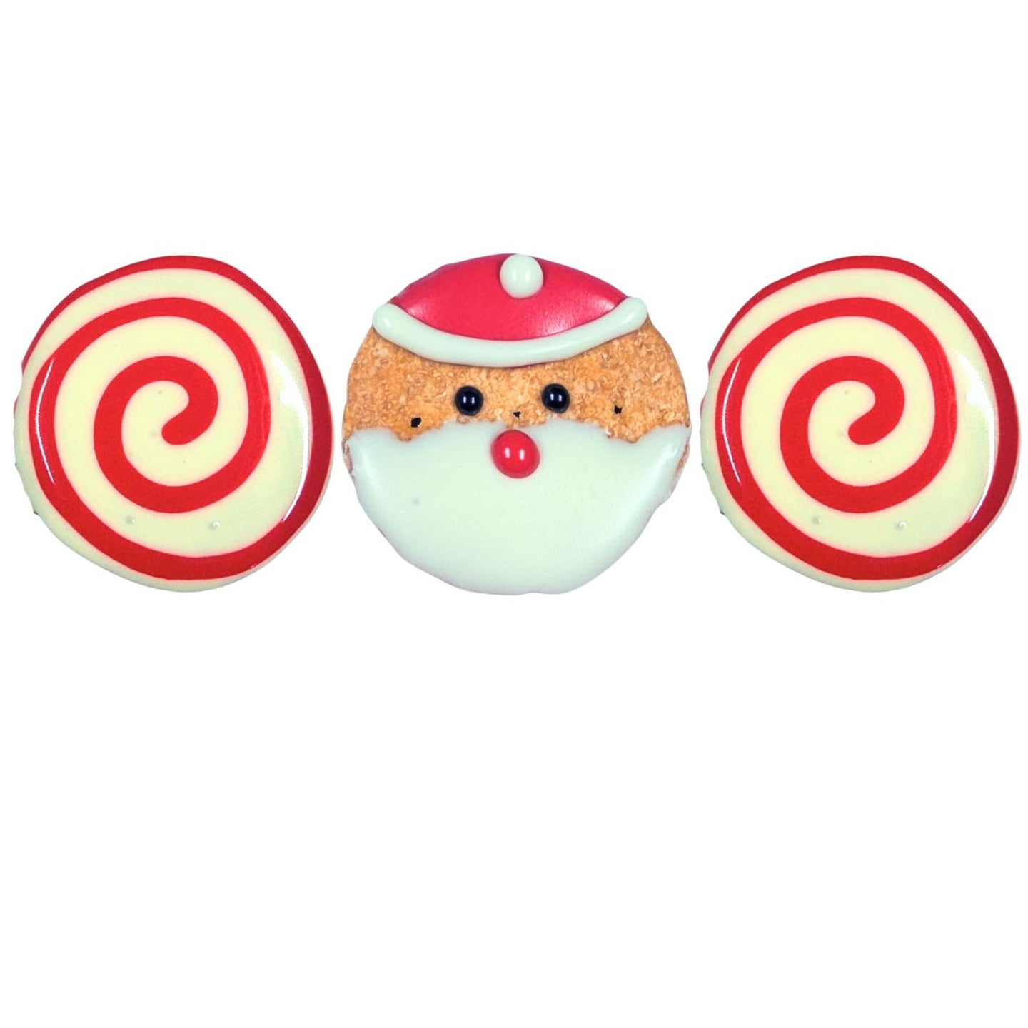 DOG TREATS | Huds and Toke: Santa & Swirl Gift Box 3PCE