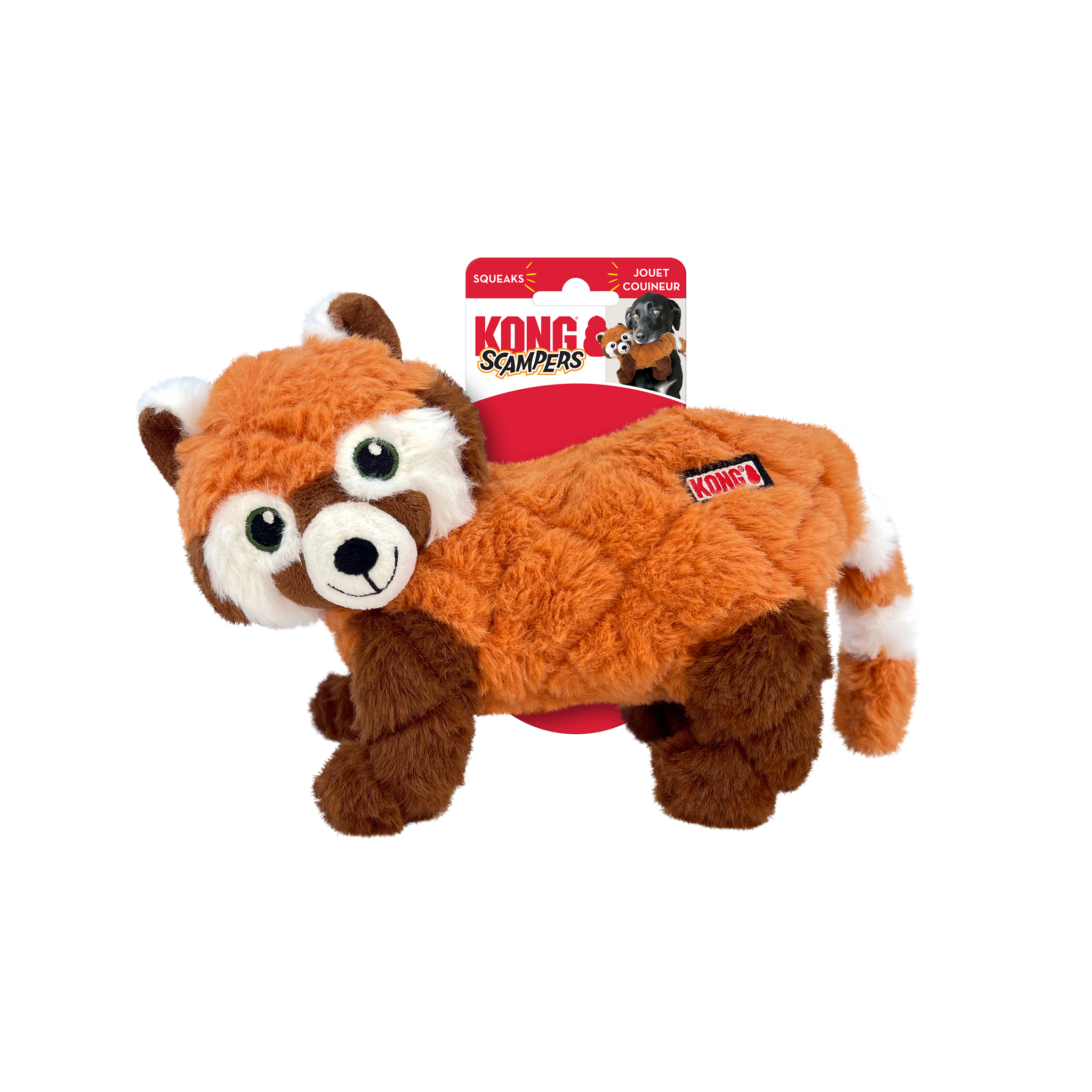 KONG: Scampers Red Panda Medium