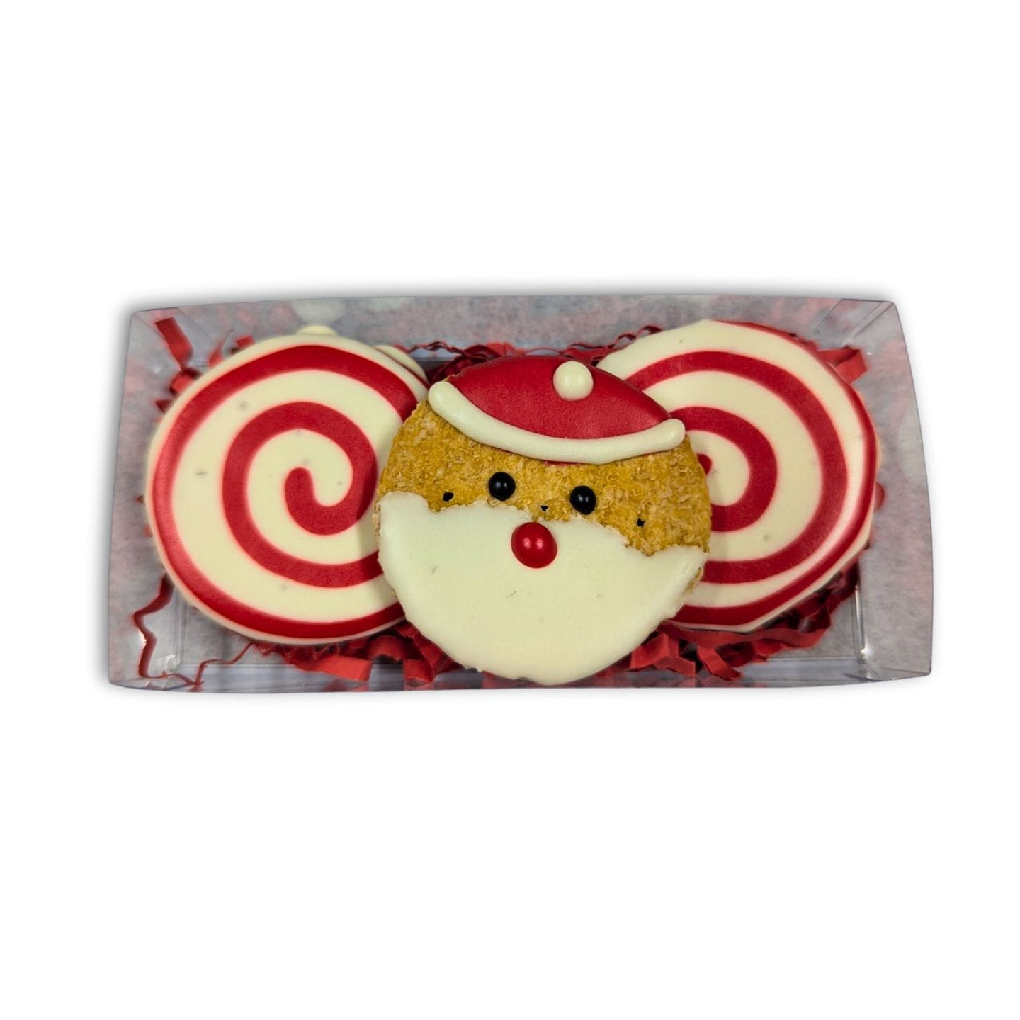 DOG TREATS | Huds and Toke: Santa & Swirl Gift Box 3PCE