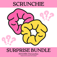 SURPRISE BUNDLE: Scrunchies (x 5) (NON-RETURNABLE)