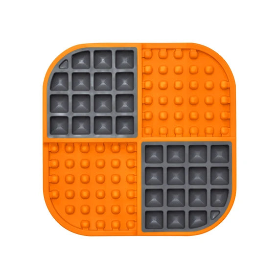 LICKIMAT: Slomo Slow Feeder - Orange