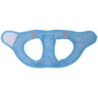 STEP-IN DOG HARNESS: Blueberry Gingham