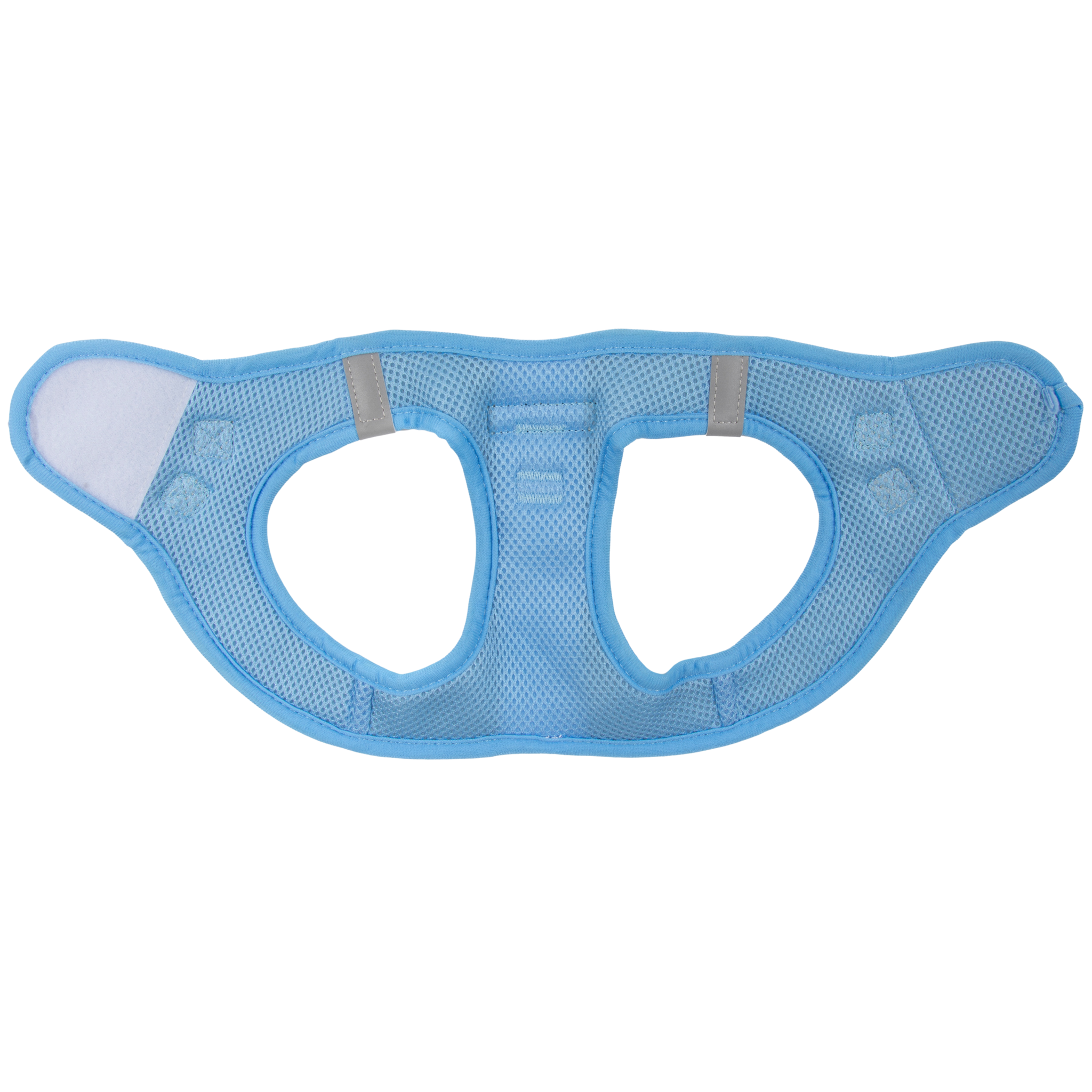 STEP-IN DOG HARNESS: Blueberry Gingham