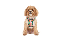 STEP-IN DOG HARNESS: Candy Lane Plaid
