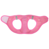 STEP-IN DOG HARNESS: Pink Milk Gingham