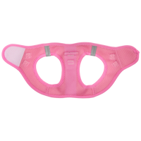 STEP-IN DOG HARNESS: Pink Milk Gingham