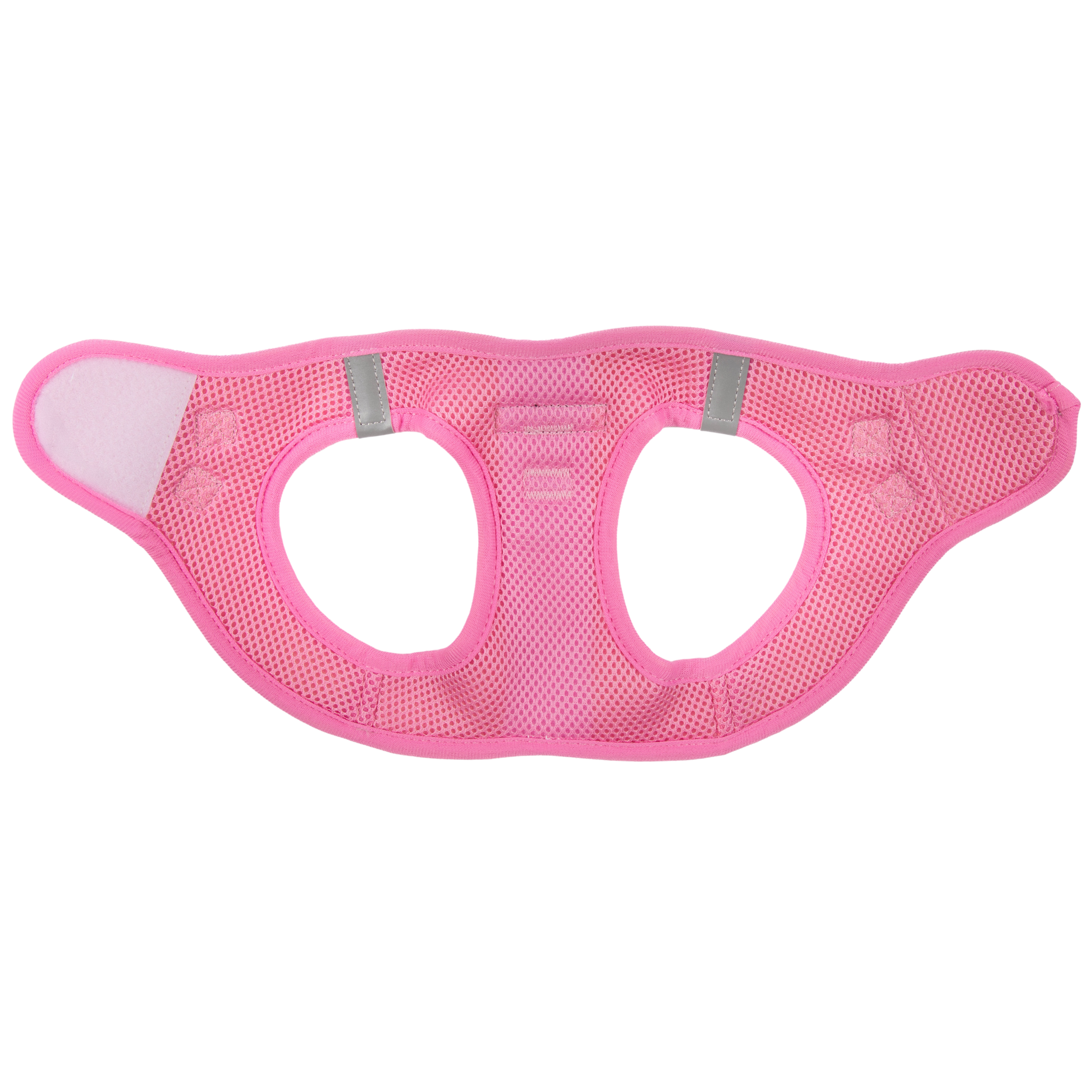 STEP-IN DOG HARNESS: Pink Milk Gingham
