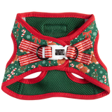 STEP-IN DOG HARNESS: A Beary Merry Christmas