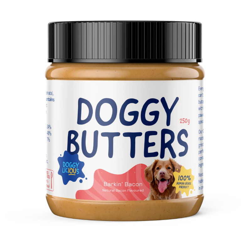 DOG TREATS | Doggylicious: Barkin Bacon Butter 250g (NEW)