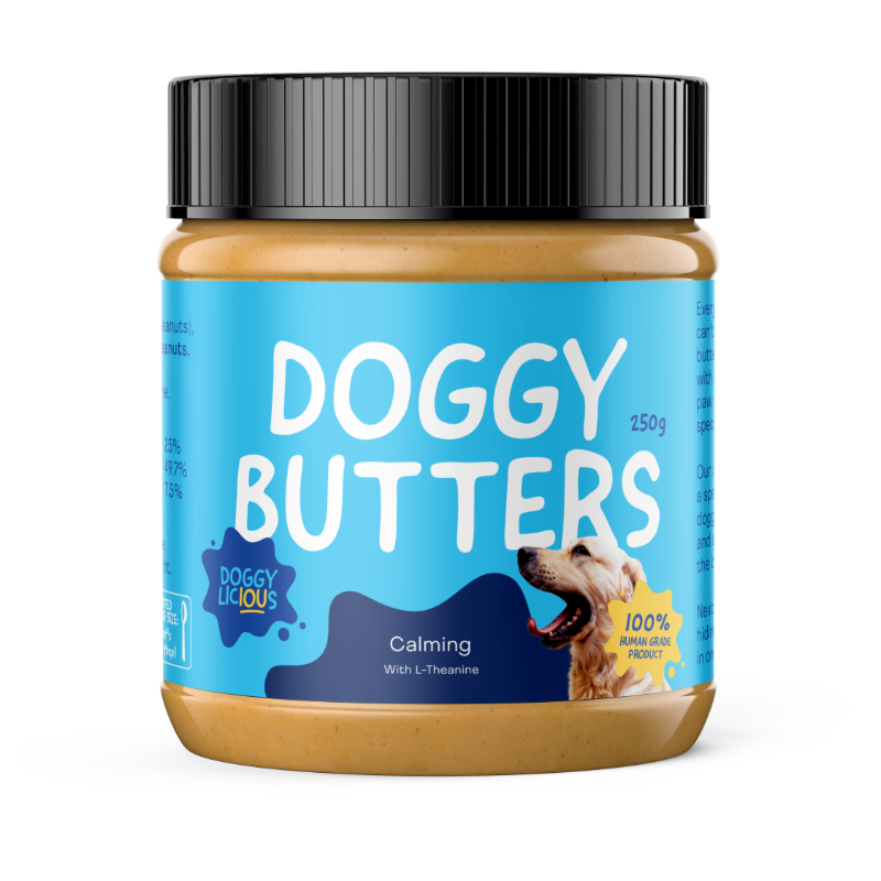 DOG TREATS | Doggylicious: Doggy Calming Peanut Butter 250g (NEW)