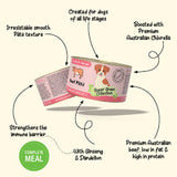 DOG FOOD | Proudi: Yumguard All Life Stages Immune Boost Wet Dog Food - Beef Pate 170g