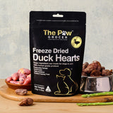 DOG TREATS | The Paw Grocer: Freeze Dried Duck Heart 72g