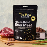 DOG TREATS | The Paw Grocer: Freeze Dried Emu Meat 72g