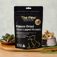 DOG TREATS | The Paw Grocer: Premium Green Lipped Mussels 72g
