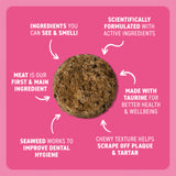 CAT TREATS | Bell & Bone Cat: Dental Bites - Tuna/Spirulina 80g