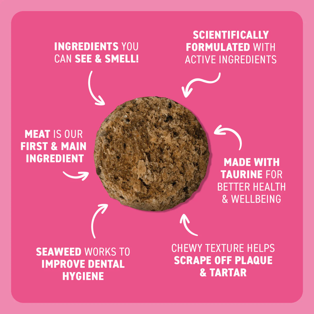 CAT TREATS | Bell & Bone Cat: Dental Bites - Tuna/Spirulina 80g