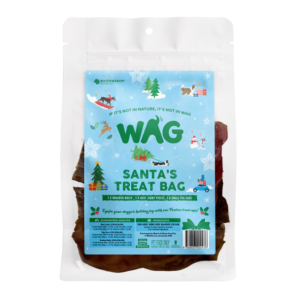 DOG TREATS | WAG: Santa's Treat Bag