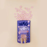 DOG TREATS | WAG: Yogurt Drops Strawberry 250g