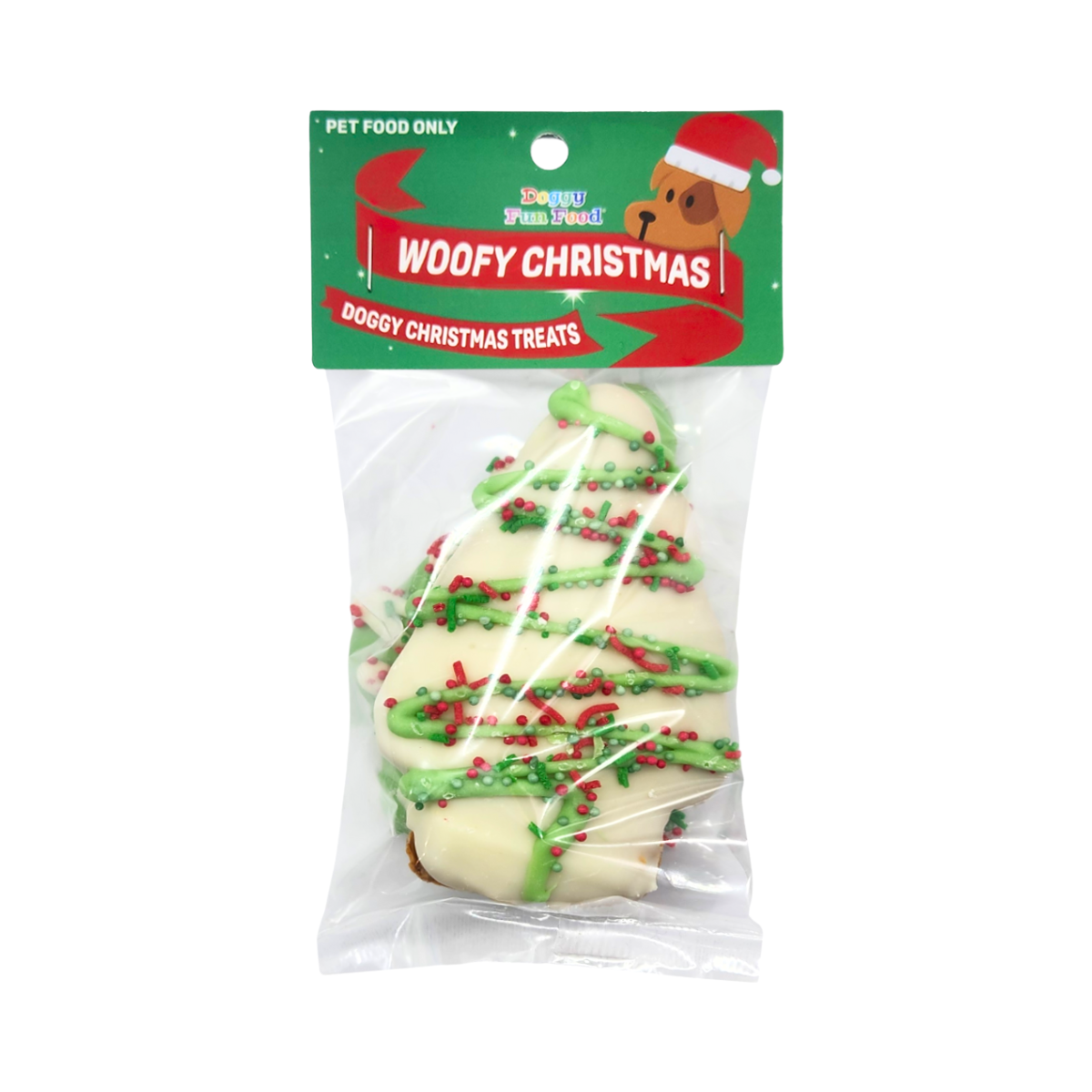 DOG TREATS | Wagalot Dog: Woofy Christmas Tree Twin Pack