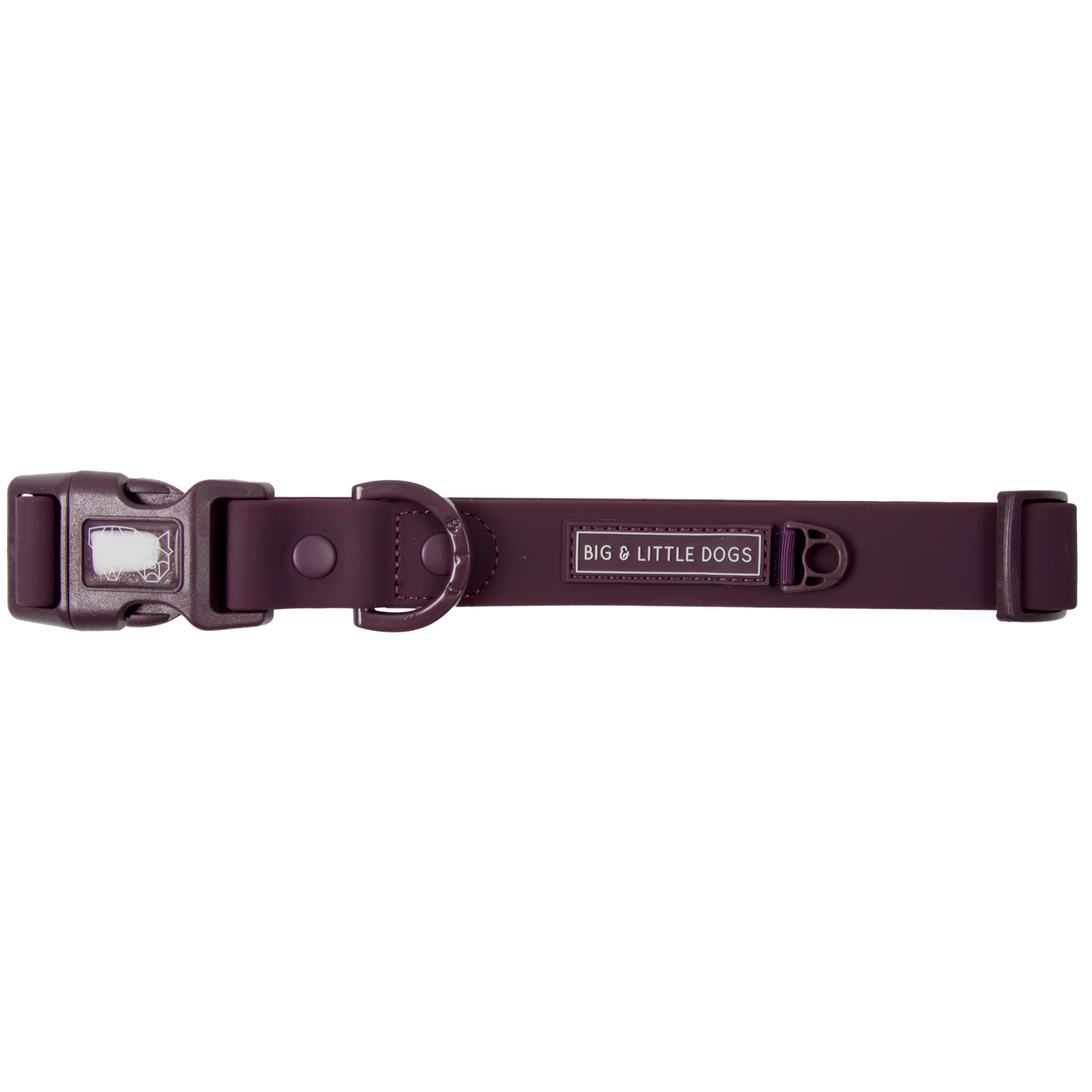 DOG WATERPROOF COLLAR: Plum