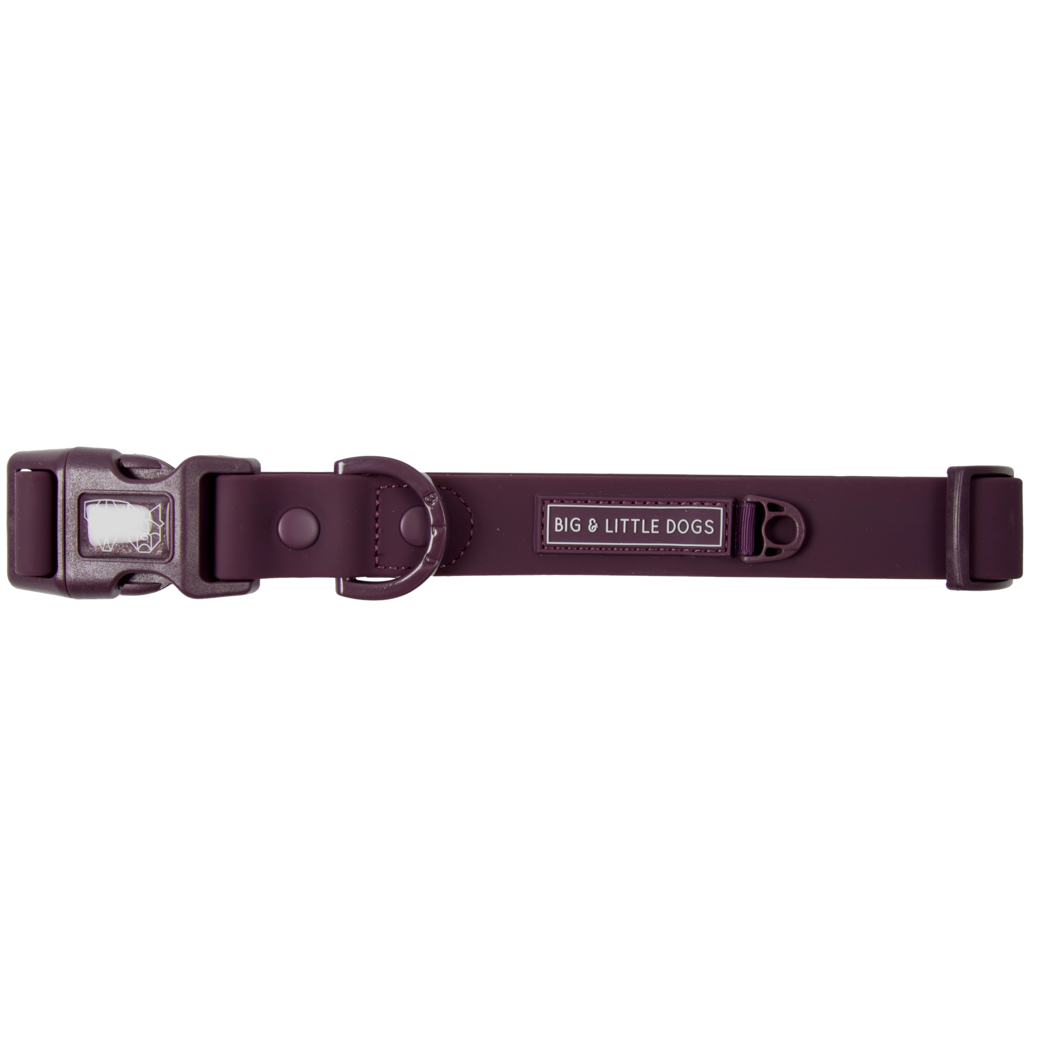 DOG WATERPROOF COLLAR: Plum
