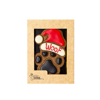 DOG TREATS | Golden BARKery: Christmas Dog Treat - WOOF Santa Paws