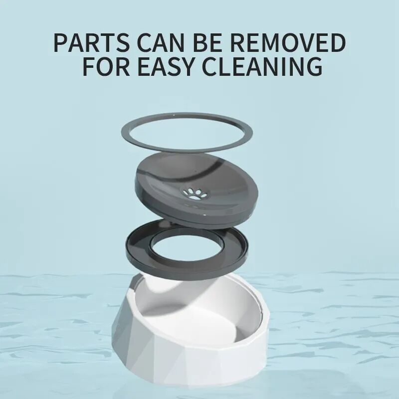 All Fur You: Anti Splash Bowl - Diamond Round