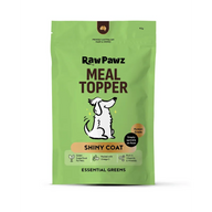 MEAL TOPPER | Raw Pawz: Shiny Coat Essential Greens Meal Topper 90g