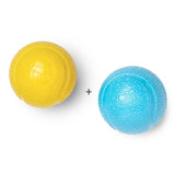 West Paw: Boundr Ball - Aqua / Dandelion 2 PACK